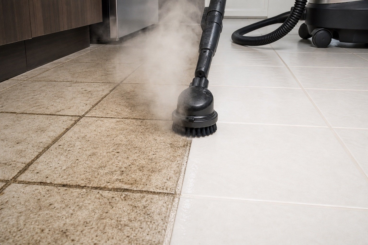 The Best Way to Clean Grout on Tile Floors (DIY vs. Pro)